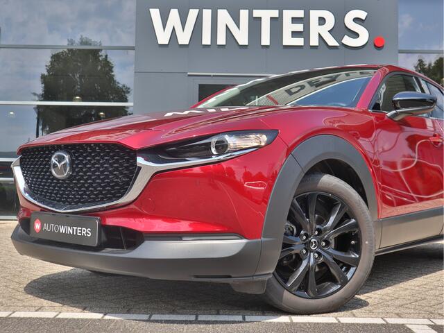 Mazda CX-30 2.0 e-SkyActiv-X M Hybrid Sportive Luxury Automaat | Stoelverwarming | LED | Adapt. Cruise | Head-Up-Display | Soul Crystal Red |