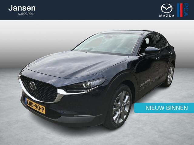 Mazda CX-30 2.5 e-SkyActiv-G M Hybrid Exclusive-Line Business , ¤3.000,- demovoordeel, Automaat, 18 Inch LMV, Apple Carplay, 360 View, Bose, Cruise & Traffic Support, LKA, SCBS, Auto. Achterklep