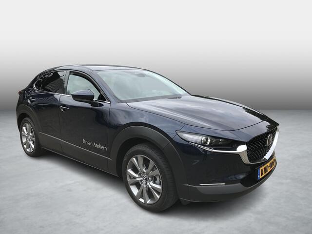 Mazda CX-30 2.5 e-SkyActiv-G M Hybrid Exclusive-Line Business , ¤3.000,- demovoordeel, Automaat, 18 Inch LMV, Apple Carplay, 360 View, Bose, Cruise & Traffic Support, LKA, SCBS, Auto. Achterklep