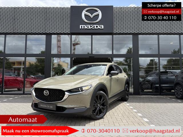 Mazda CX-30 2.5 e-SkyActiv-G M Hybrid Homura Haagstad netto deal! (huidige nieuwprijs ¤43.940)