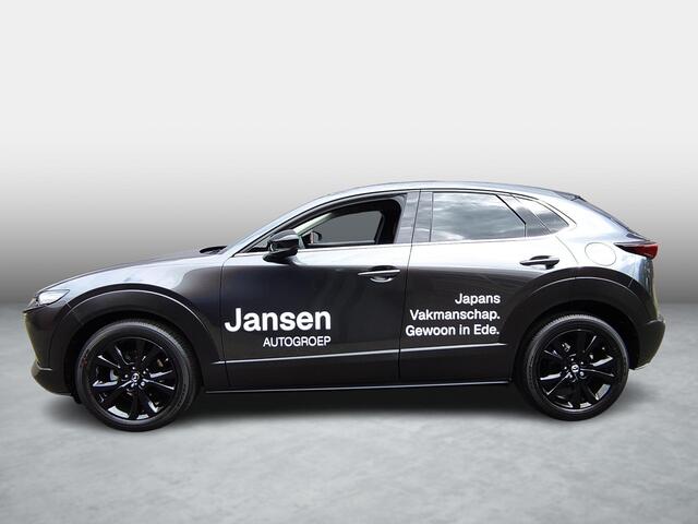 Mazda CX-30 2.0 e-SkyActiv-X M Hybrid Homura , Automaat, 18 Inch LMV, Apple Carplay, Climate, Camera, Adap. Cruise, HUD, Parkeersensoren, Stoelverwarming, Auto. Achterklep, BSM, LKA