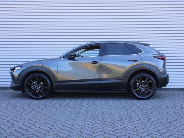 Mazda CX-30 2.0 e-SkyActiv-X M Hybrid Homura | Stoel-/stuurverwarming | Camera | 18" LM | LED | HUD | Dodehoek detectie | Elek. achterklep | Cruise adapt. |