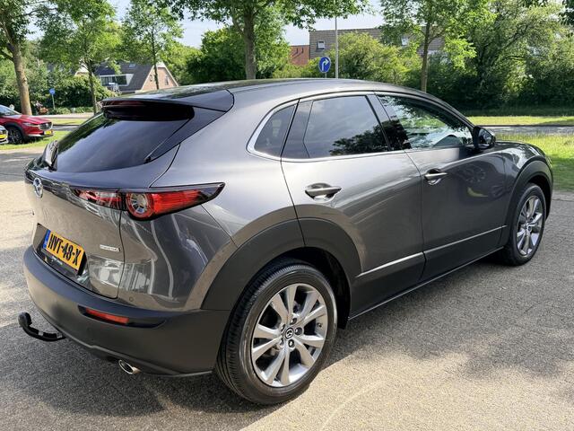 Mazda CX-30 2.5 e-SkyActiv-G M Hybrid Exclusive-line NL-Auto, 1e Eig., Navigatie, Apple Carplay/ Android Auto, Camera 360, Bose, Head-up, Afn. Trekhaak, Cruise Controle ad., Stoelverw., Stuurverw.