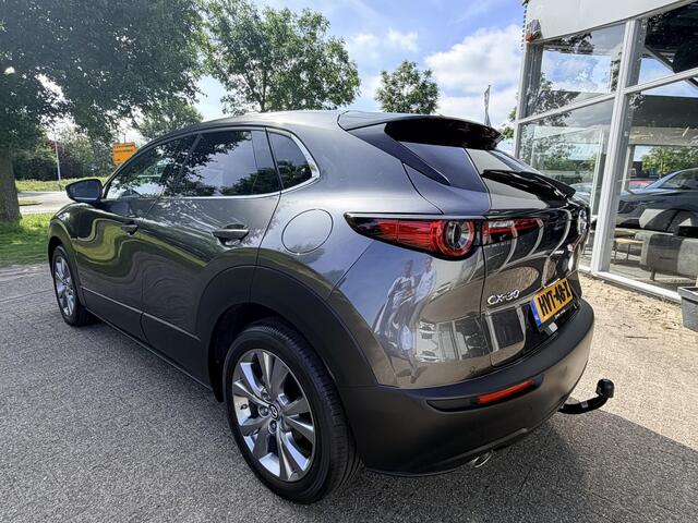 Mazda CX-30 2.5 e-SkyActiv-G M Hybrid Exclusive-line NL-Auto, 1e Eig., Navigatie, Apple Carplay/ Android Auto, Camera 360, Bose, Head-up, Afn. Trekhaak, Cruise Controle ad., Stoelverw., Stuurverw.