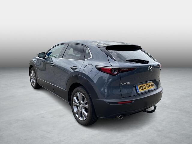 Mazda CX-30 2.0 e-SkyActiv 130 M Hybrid , Automaat, Trekhaak, 360 Camera, Adap.Cruise, Stoel/Stuurverwarming, Bose, LMV 18 Inch, PDC, LKA, BSM