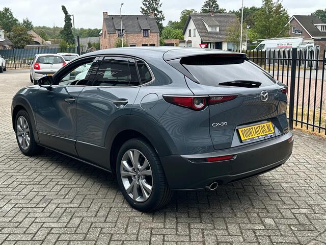 Mazda CX-30 2.0 e-SkyActiv-G M Hybrid LUXURY | NAVI 360 CAMERA |ELECTRISCHE KLEP | LEDER INTERIEUR MET STOEL GEHEUGEN | HEAD-UP | LMV 18'' |