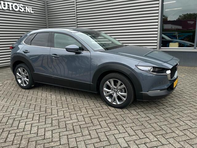 Mazda CX-30 2.0 e-SkyActiv-G M Hybrid LUXURY | NAVI 360 CAMERA |ELECTRISCHE KLEP | LEDER INTERIEUR MET STOEL GEHEUGEN | HEAD-UP | LMV 18'' |