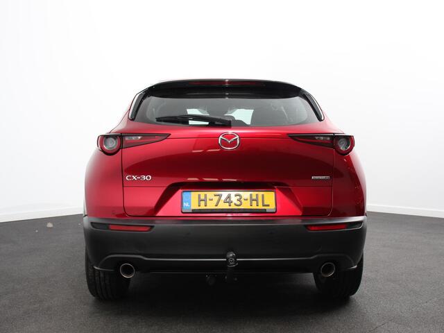 Mazda CX-30 2.0 e-SkyActiv-X 180pk M Hybrid Comfort Navigatie Climate Control Trekhaak Cruise Control Adaptive Lichtmetalen velgen Camera Parkeer sensoren Led Dab