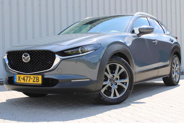 Mazda CX-30 2.0 e-SkyActiv-X M Hybrid Luxury | Incl. 12 maanden garantie | Adaptieve cruise control | Apple carplay/Android auto | Stoel/stuurverwarming | Trekhaak | Head-up display | Parkeercamera | Memory seat | Bose audio |