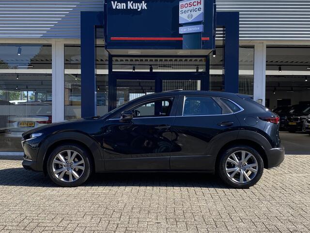 Mazda CX-30 2.0 e-SkyActiv-X M Hybrid Exclusive-line / NL-Auto! / 1e Eigenaar! / 34.000 km / 184 PK / Fabrieksgarantie Jan 2030 / Vol-Leder / Elektr Stoelen met Memory / Schuifdak / Adaptive Cruise / Full LED Verlichting / Head-up Display / Keyless Entry & Go / Parkeercamera / Stoel- en Stuurwielverwarming / Digitale Cockpit / 18 " LMV / All Season Banden / DAB, Bluetooth, CarPlay etc. /