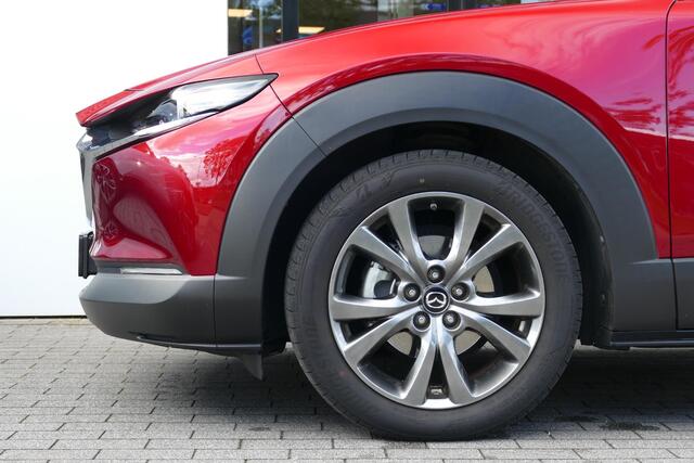 Mazda CX-30 2.0 e-SkyActiv-X M Hybrid Luxury | Schuif/kanteldak | Afneembare trekhaak | Adaptieve cruise | 360 Camera | Apple Carplay/Android Auto | RIJKLAARPRIJS!!