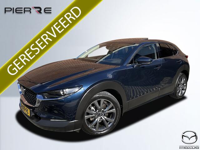 Mazda CX-30 2.0 e-SkyActiv-X M Hybrid Luxury | AUTOMAAT | 360 CAMERA | I-PACK | SUNROOF | LEDER |