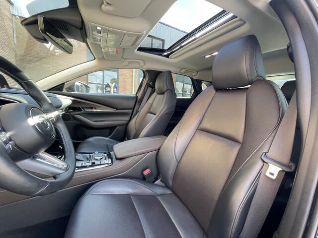 Mazda CX-30 2.0 e-SkyActiv-X M Hybrid Luxury | AUTOMAAT | 360 CAMERA | I-PACK | SUNROOF | LEDER |