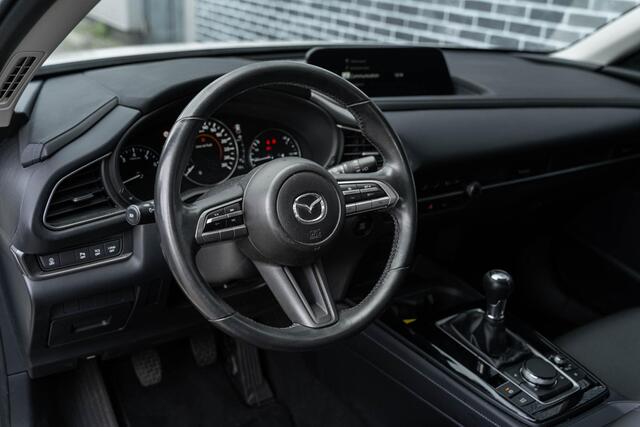 Mazda CX-30 2.0 e-SkyActiv-G M Hybrid | Parkeersensoren | Airco | LED Koplampen | Cruise Control Adaptief | Dodehoekdetectie | Navigatie | DAB | Lichtmetalen Velgen