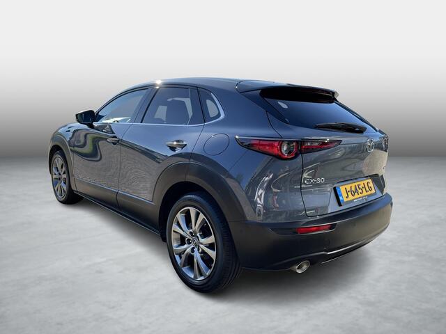 Mazda CX-30 2.0 e-SkyActiv-X M Hybrid Luxury , Leder, Schuif-/kanteldak, Bose, Clima, Adap.Cruise, Navi, 360 Camera, Apple Carplay, Android Auto, LMV 18 Inch, HUD, PDC,