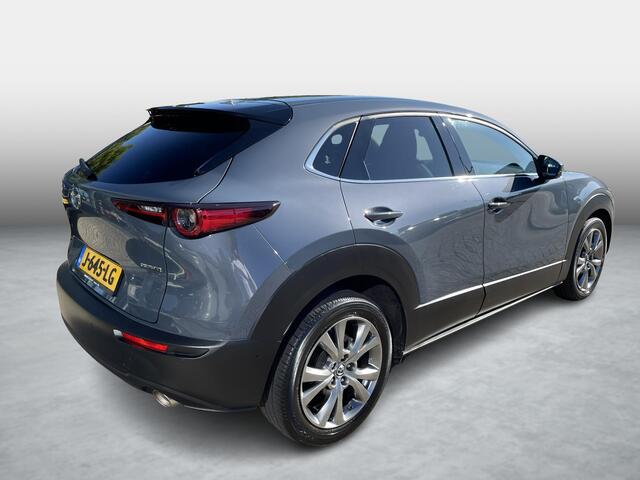 Mazda CX-30 2.0 e-SkyActiv-X M Hybrid Luxury , Leder, Schuif-/kanteldak, Bose, Clima, Adap.Cruise, Navi, 360 Camera, Apple Carplay, Android Auto, LMV 18 Inch, HUD, PDC,