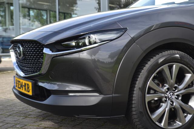 Mazda CX-30 2.0 e-SkyActiv-X M Hybrid Luxury BOSE | Memory stoel | Leer | LED koplamen | Stuur + stoelverwarming | Carplay | a.Camera