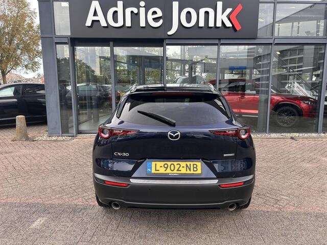 Mazda CX-30 2.0 e-SkyActiv-X M Hybrid Luxury I-ACTIVESENSE PACK | AUTOMAAT | TREKHAAK | 360gr CAMERA | LEDER | Bose AUDIO | HEAD-UP | EL. A. KLEP | APPLE CARPLAY/ANDROID AUTO | – foto 7