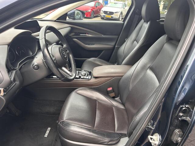 Mazda CX-30 2.0 e-SkyActiv-X M Hybrid Luxury I-ACTIVESENSE PACK | AUTOMAAT | TREKHAAK | 360gr CAMERA | LEDER | Bose AUDIO | HEAD-UP | EL. A. KLEP | APPLE CARPLAY/ANDROID AUTO | – foto 10