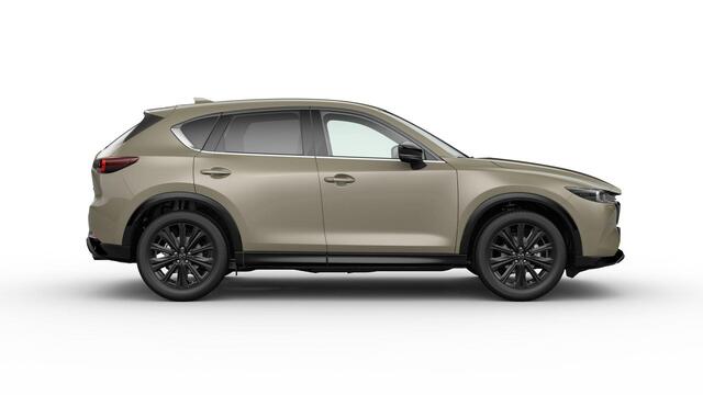 Mazda CX-5 e-Skyactiv G 165 6AT FWD Homura Comfort Pack | 19-inch lichtmetalen velgen, Black Metallic | 360° View Monitor | 7-inch digitale meterset