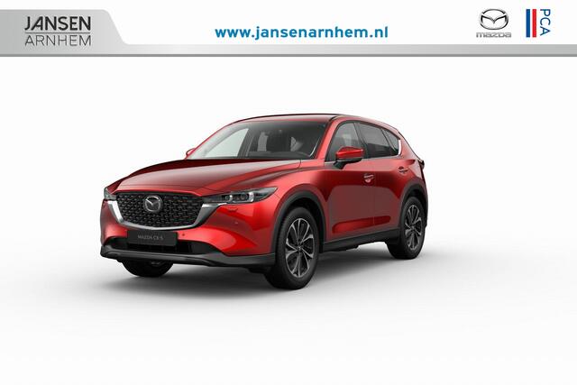 Mazda CX-5 e-Skyactiv G 165 6AT FWD Exclusive-Line Black Comfort Pack | 19-inch lichtmetalen velgen, Black Metallic | 360° View Monitor | 7-inch digitale meterset