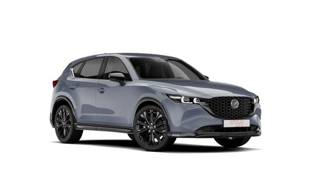 Mazda CX-5 e-Skyactiv G 165 6AT FWD Homura Comfort Pack | 19-inch lichtmetalen velgen, Black Metallic | 360° View Monitor | 7-inch digitale meterset