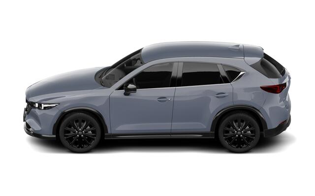 Mazda CX-5 e-Skyactiv G 165 6AT FWD Homura Comfort Pack | 19-inch lichtmetalen velgen, Black Metallic | 360° View Monitor | 7-inch digitale meterset