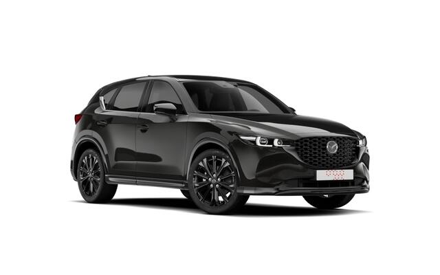 Mazda CX-5 e-Skyactiv G 165 6AT FWD Homura Comfort Pack | 19-inch lichtmetalen velgen, Black Metallic | 360° View Monitor | 7-inch digitale meterset