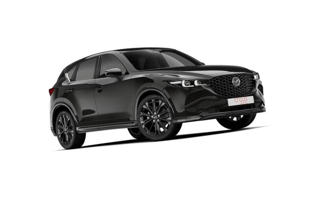 Mazda CX-5 e-Skyactiv G 165 6AT FWD Homura Comfort Pack | 19-inch lichtmetalen velgen, Black Metallic | 360° View Monitor | 7-inch digitale meterset