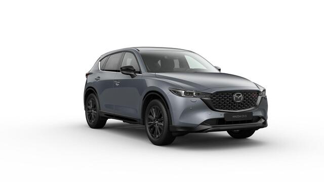 Mazda CX-5 e-Skyactiv G 165 6AT FWD Homura Comfort Pack | 19-inch lichtmetalen velgen, Black Metallic | 360° View Monitor | 7-inch digitale meterset