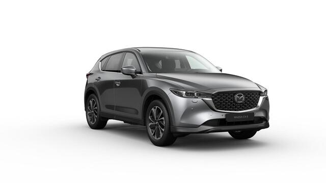 Mazda CX-5 e-Skyactiv G 165 6AT FWD Exclusive-Line Black Comfort Pack | 19-inch lichtmetalen velgen, Black Metallic | 360° View Monitor | 7-inch digitale meterset