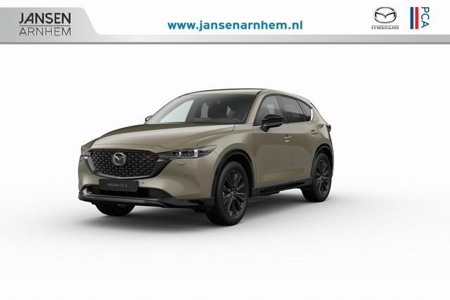 Mazda CX-5 e-Skyactiv G 165 6AT FWD Homura Comfort Pack | 19-inch lichtmetalen velgen, Black Metallic | 360° View Monitor | 7-inch digitale meterset
