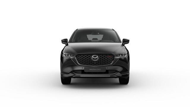 Mazda CX-5 e-Skyactiv G 165 6AT FWD Homura Comfort Pack | 19-inch lichtmetalen velgen, Black Metallic | 360° View Monitor | 7-inch digitale meterset