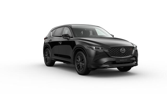 Mazda CX-5 e-Skyactiv G 165 6AT FWD Homura Comfort Pack | 19-inch lichtmetalen velgen, Black Metallic | 360° View Monitor | 7-inch digitale meterset