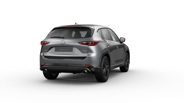 Mazda CX-5 e-Skyactiv G 165 6AT FWD Homura Comfort Pack | 19-inch lichtmetalen velgen, Black Metallic | 360° View Monitor | 7-inch digitale meterset