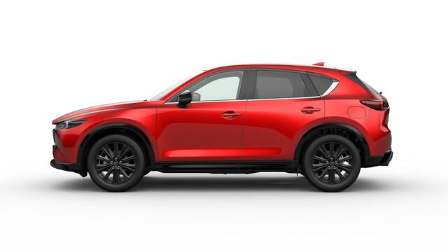 Mazda CX-5 e-Skyactiv G 165 6AT FWD Homura Comfort Pack | 19-inch lichtmetalen velgen, Black Metallic | 360° View Monitor | 7-inch digitale meterset