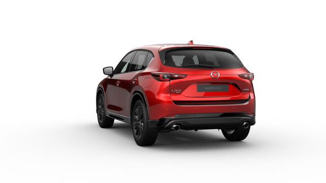 Mazda CX-5 e-Skyactiv G 165 6AT FWD Homura Comfort Pack | 19-inch lichtmetalen velgen, Black Metallic | 360° View Monitor | 7-inch digitale meterset