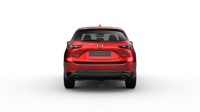 Mazda CX-5 e-Skyactiv G 165 6AT FWD Homura Comfort Pack | 19-inch lichtmetalen velgen, Black Metallic | 360° View Monitor | 7-inch digitale meterset