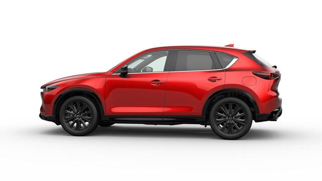 Mazda CX-5 e-Skyactiv G 165 6AT FWD Homura Comfort Pack | 19-inch lichtmetalen velgen, Black Metallic | 360° View Monitor | 7-inch digitale meterset