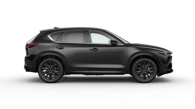 Mazda CX-5 e-Skyactiv G 165 6AT FWD Homura Comfort Pack | 19-inch lichtmetalen velgen, Black Metallic | 360° View Monitor | 7-inch digitale meterset