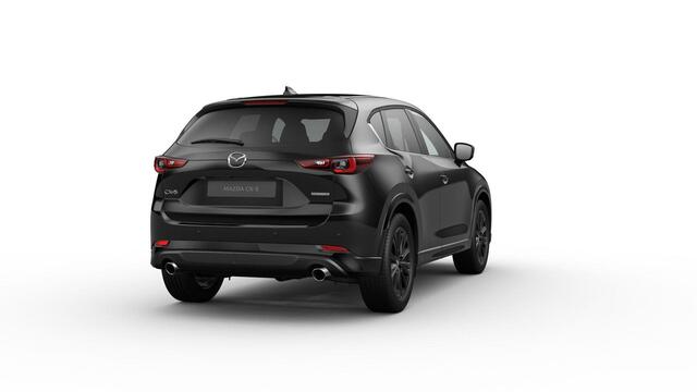 Mazda CX-5 e-Skyactiv G 165 6AT FWD Homura Comfort Pack | 19-inch lichtmetalen velgen, Black Metallic | 360° View Monitor | 7-inch digitale meterset
