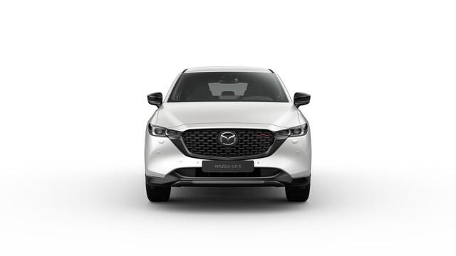 Mazda CX-5 e-Skyactiv G 165 6AT FWD Homura Comfort Pack | 19-inch lichtmetalen velgen, Black Metallic | 360° View Monitor | 7-inch digitale meterset