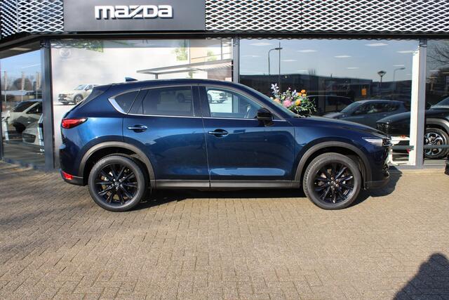Mazda CX-5 2.0 SkyActiv-G 165 Sportive , Automaat, Trekhaak, Half Leder, Adap. Cruise, 360 Camera, Stoelverwarming, Stuurverwarming, LKA, HUD, Clima, Bose, Navi, Apple Carplay, LMV 19 Inch