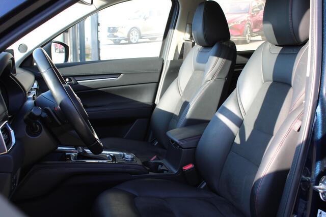 Mazda CX-5 2.0 SkyActiv-G 165 Sportive , Automaat, Trekhaak, Half Leder, Adap. Cruise, 360 Camera, Stoelverwarming, Stuurverwarming, LKA, HUD, Clima, Bose, Navi, Apple Carplay, LMV 19 Inch