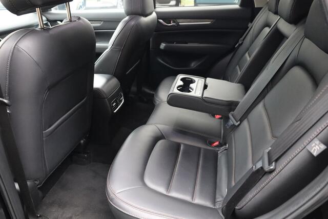 Mazda CX-5 2.5 4WD SkyActiv-G 194 360-CAMERA ADD/HUD TREKHAAK-AFN LEER+MEMORY STUUR+STOELVERWARMING(4x) CARPLAY DAB 19"LMV STOELVENTILATIE 2xPDC BOSE ELEK-LAADKLEP ENZ!