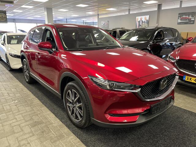 Mazda CX-5 2.5 SkyActiv-G 194 GT-M 4WD , Automaat, AWD, Leder, Adap.Cruise, Clima, Bose, Stoelverwarming, Stuurverwarming, HUD, Navi, 360 Camera, LMV 19 Inch, Elektrische achterklep