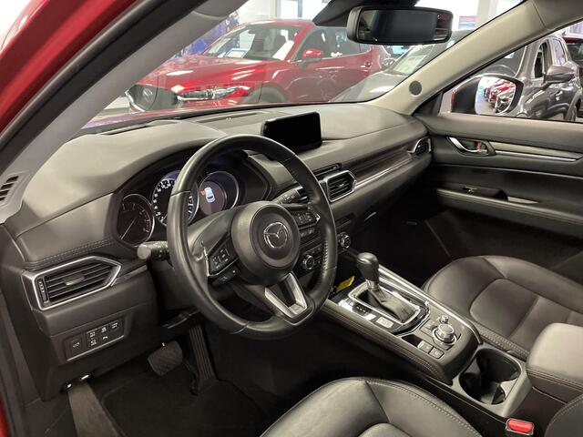 Mazda CX-5 2.5 SkyActiv-G 194 GT-M 4WD , Automaat, AWD, Leder, Adap.Cruise, Clima, Bose, Stoelverwarming, Stuurverwarming, HUD, Navi, 360 Camera, LMV 19 Inch, Elektrische achterklep