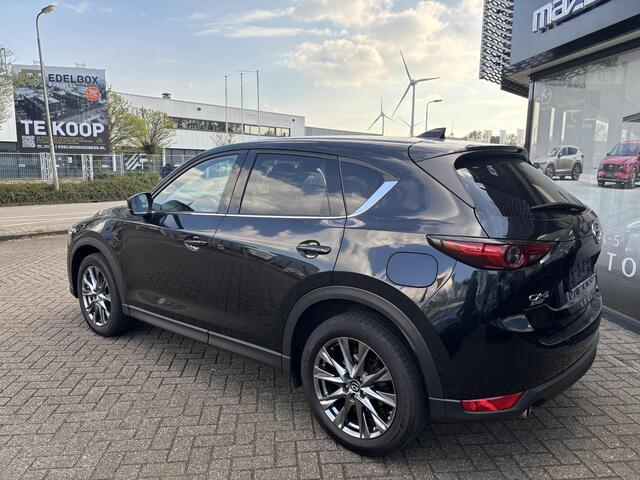 Mazda CX-5 2.5 SkyActiv-G 194 Signature , Automaat, Trekhaak, Leder, 360 Camera, Adap.Cruise, Bose, HUD, Apple Carplay, Navi, LMV 19 Inch, Stoelventilatie