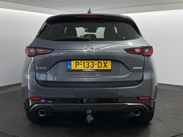 Mazda CX-5 2.5 SkyActiv-G 194 Sportive / Schuifdak / NL auto / Trekhaak / Voll. historie / Leder / Navi / 360camera