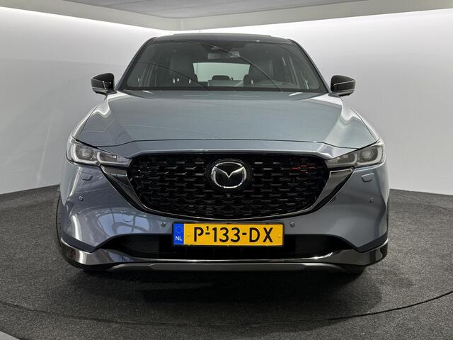Mazda CX-5 2.5 SkyActiv-G 194 Sportive / Schuifdak / NL auto / Trekhaak / Voll. historie / Leder / Navi / 360camera